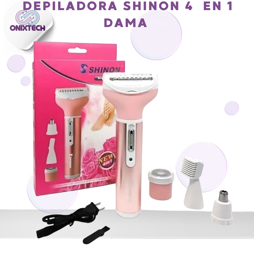 DEPILADORA SHINON 4  EN 1 DAMA